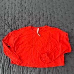 Lululemon Cropped Long Sleeve